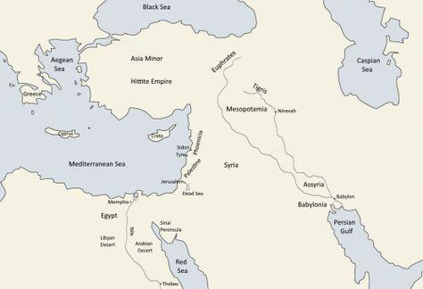 Des premières cités aux grands royaumes : la Syrie, carrefour des trois continents map 6
